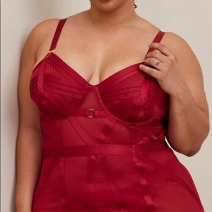 Torrid Sexy Cut Out Strappy Chemise